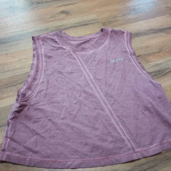 Lululemon x Barre3 Broken Beats Tank in Washed Plumful Size 6 - Picture 4 of 7
